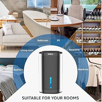 Amazon.com - Dehumidifier,95 OZ Water Tank, (1000 sq. ft
